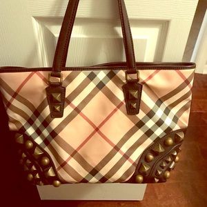 Authentic Burberry tote